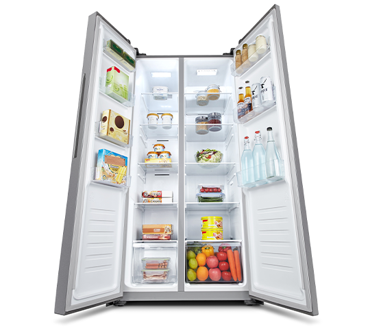 Refrigeradora Side By Side 15.6p3 Inverter Hisense RS3P428NEDA1 HISENSE
