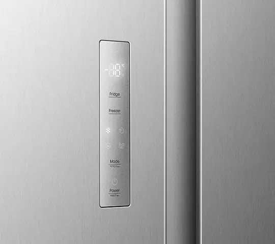 Refrigeradora Side by Side 19.1p3 con Dispensador de Agua Inverter Hisense RS3P558NMCB Nevera.