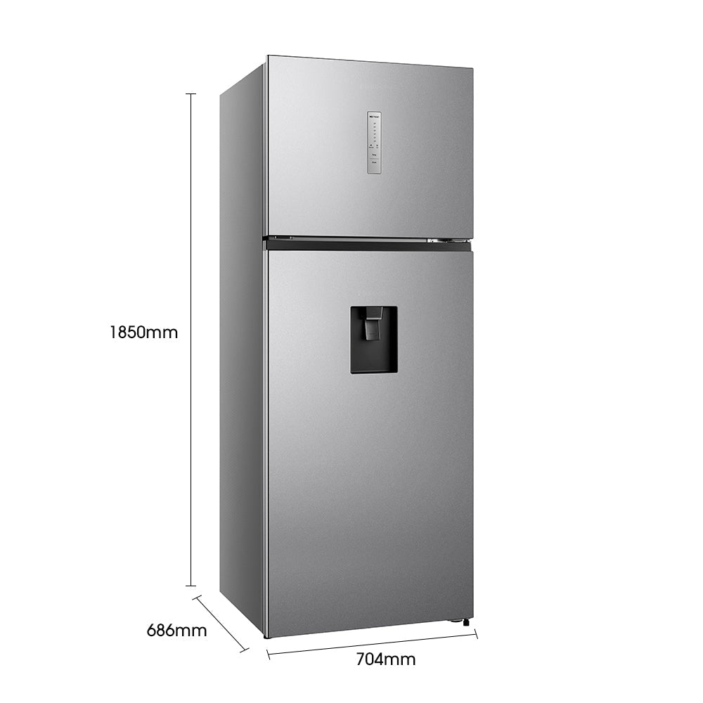 Refrigeradora Top Mount con Dispensador de Agua 16.3p3 Inverter Hisense RT16N6CDX HISENSE