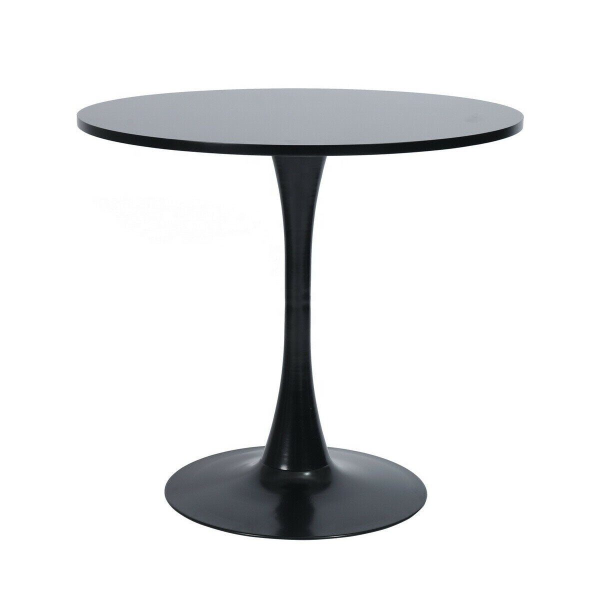 Mesa Redondo Negro CTB-2574 Circular. Redonda. Selecto