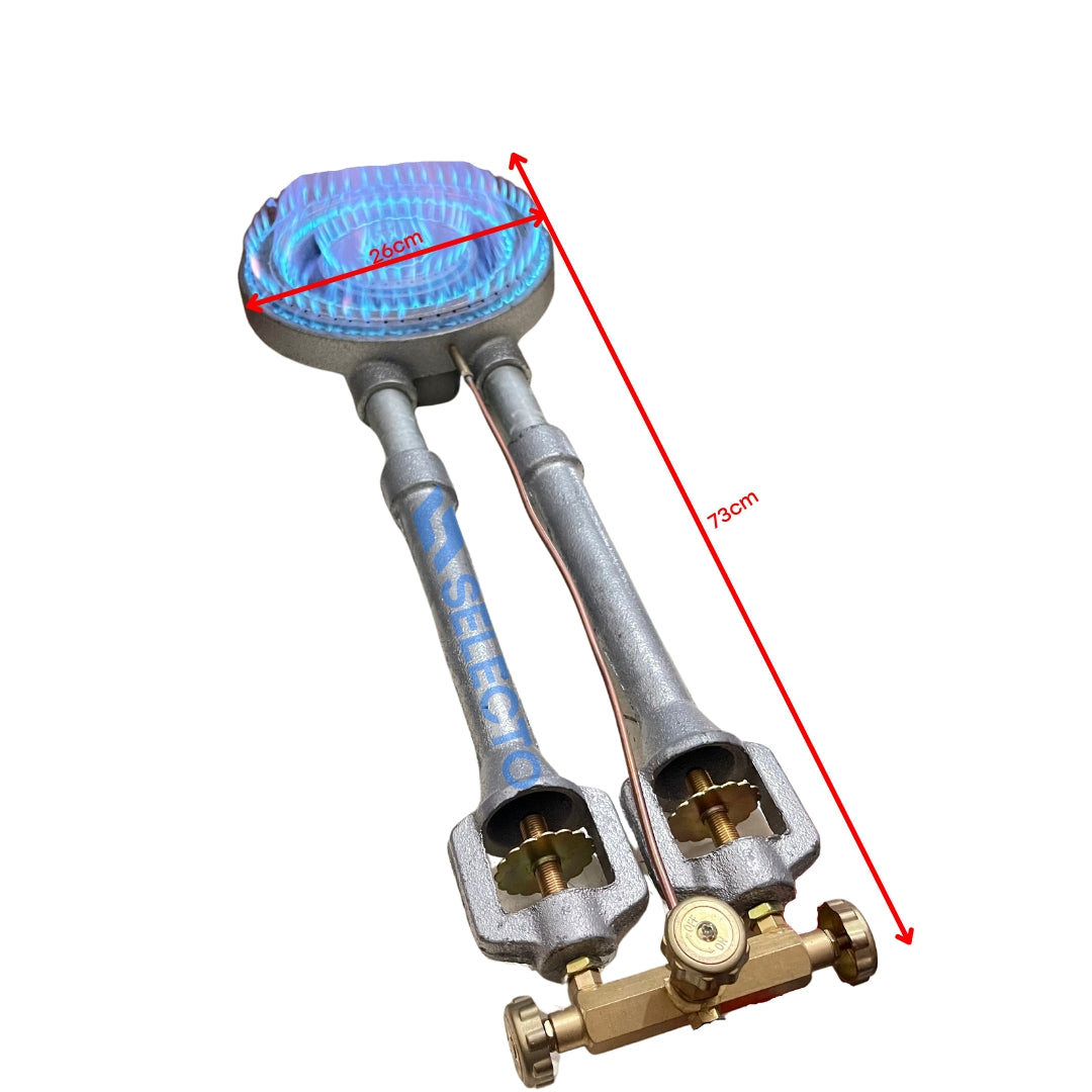 Quemador de Hierro Colado a Presión 3 de Llaves 168