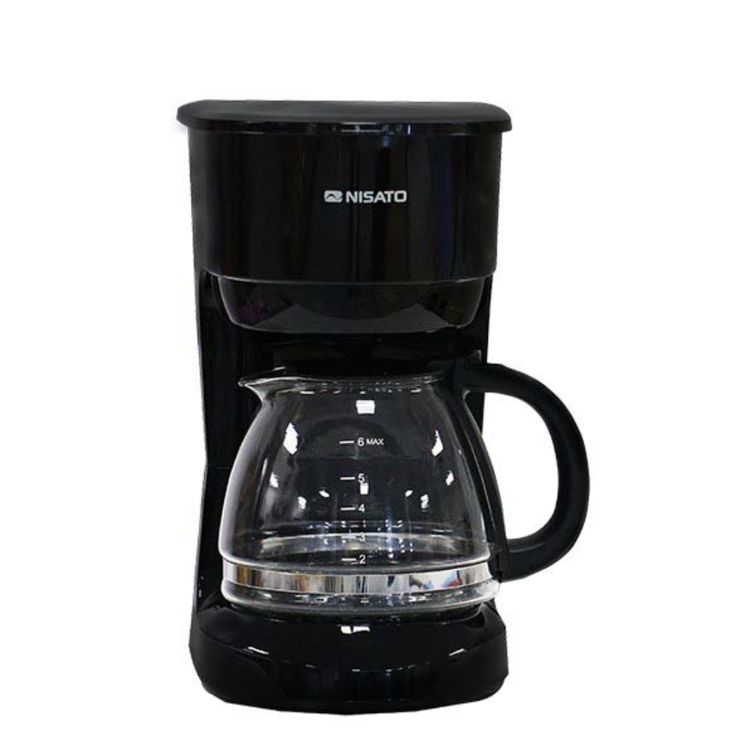 Cafetera Eléctrica de 12 Tazas Negro NCM-1212BDL NISATO