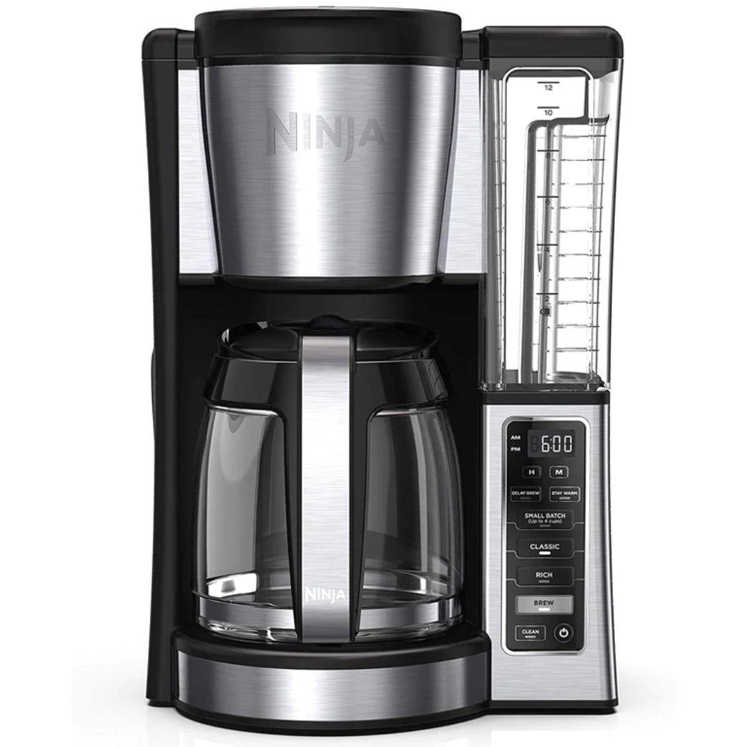 Cafetera Programable de 12 Tazas de Acero Inoxidable Ninja CE250 NINJA