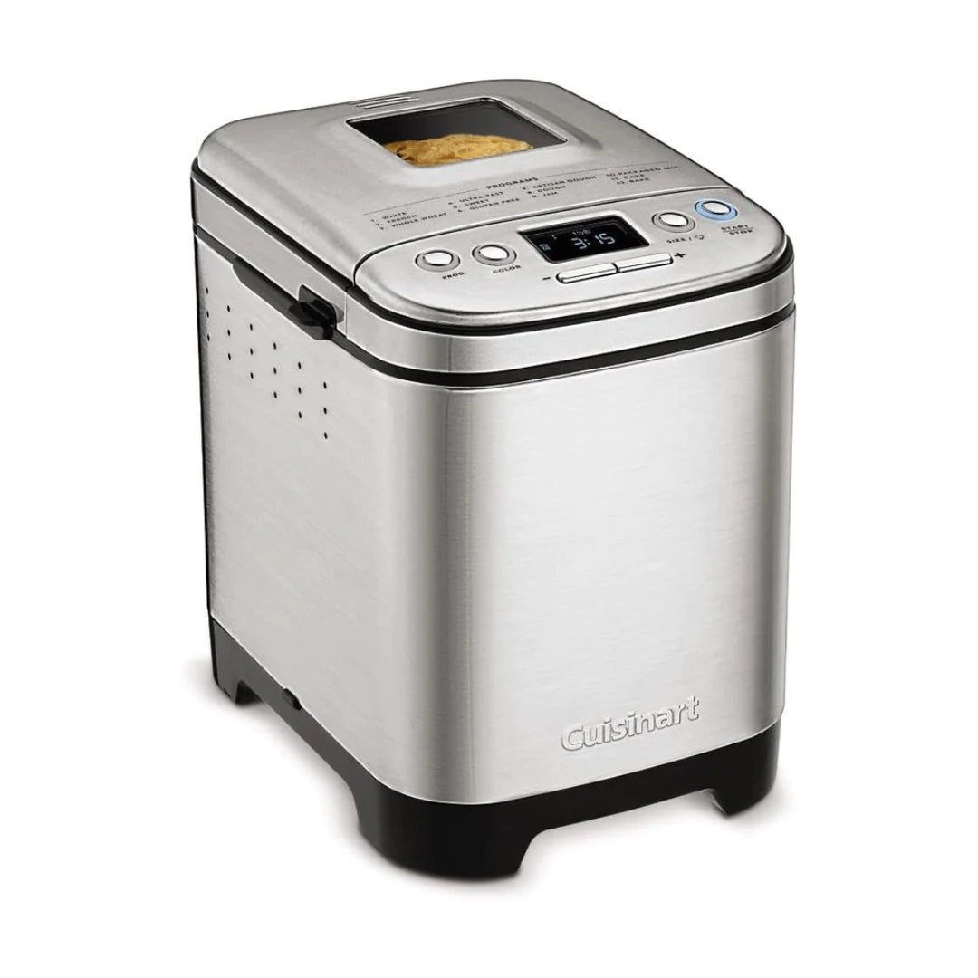 Máquina para Hacer Pan Compacta y Automática hasta 2Lb Cuisinart CBK-110P1 CUISINART
