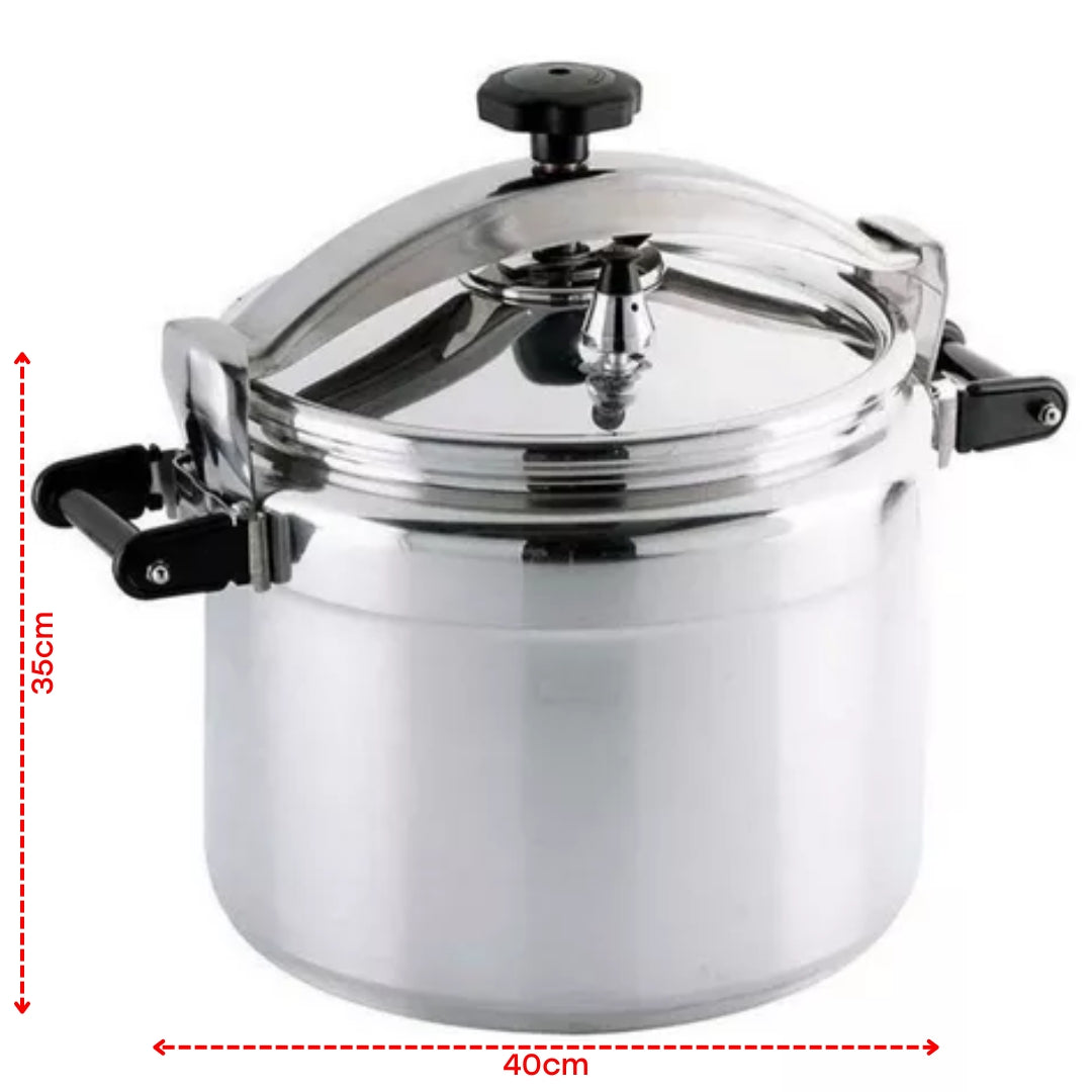 Olla de Presión de Acero Inoxidable 40 Litros para Uso Comercial JY-40L Selecto