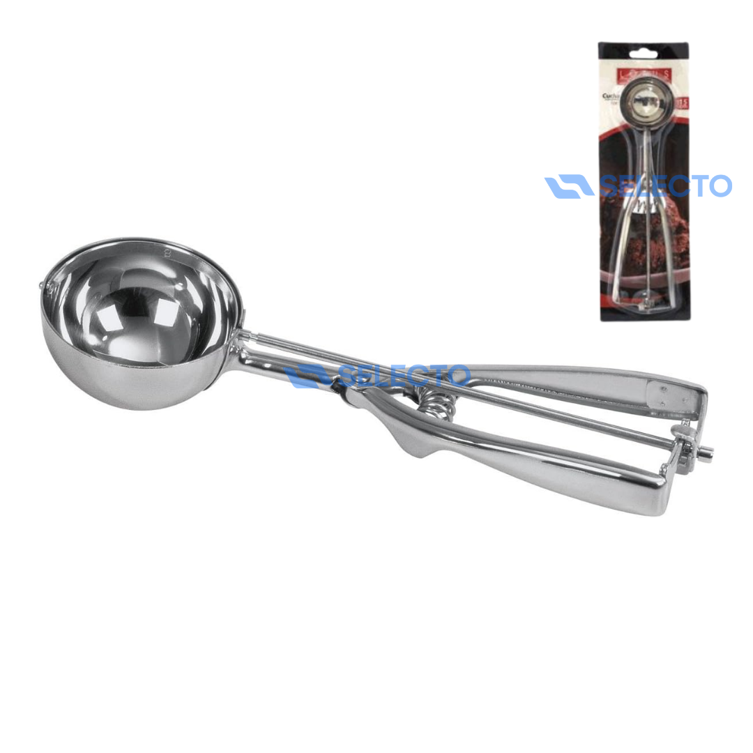 Cuchara de Helado de Acero Inoxidable 15cm Lotus 99414 Selecto