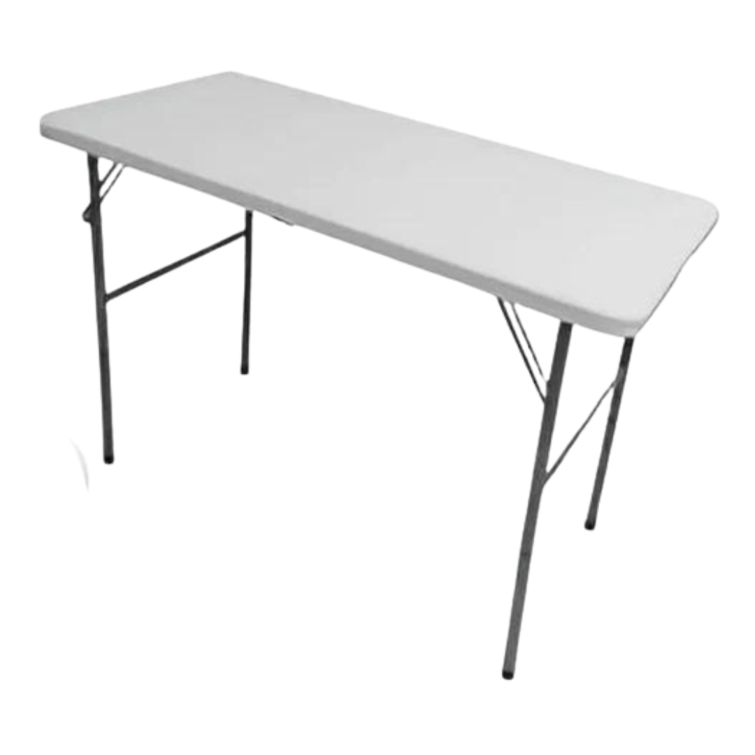 Mesa Plegable de Plástico Rectangular 74x122x61cm BSL-C122 Selecto