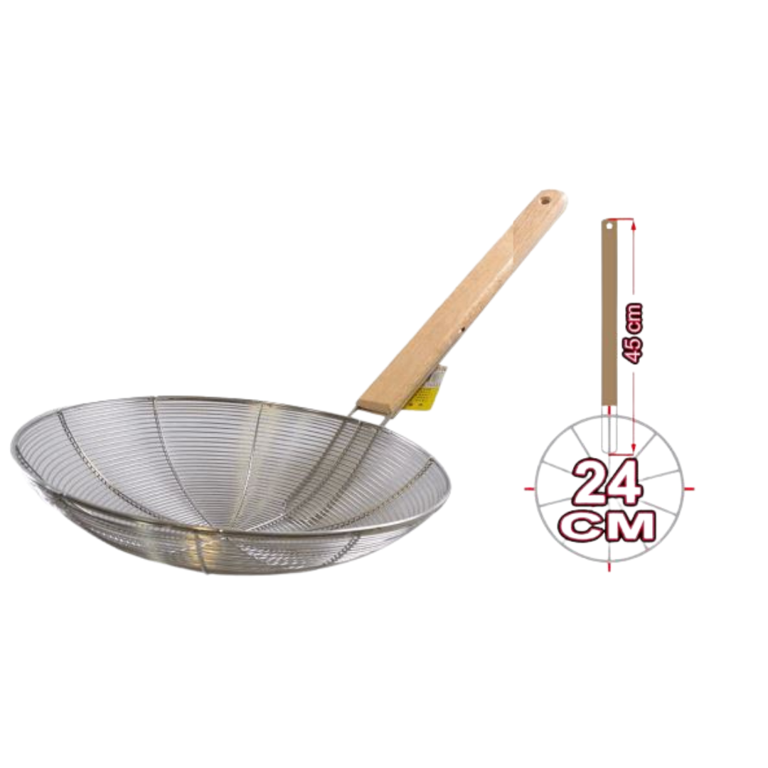 Colador con Mango de Madera 24cm 96940 Selecto