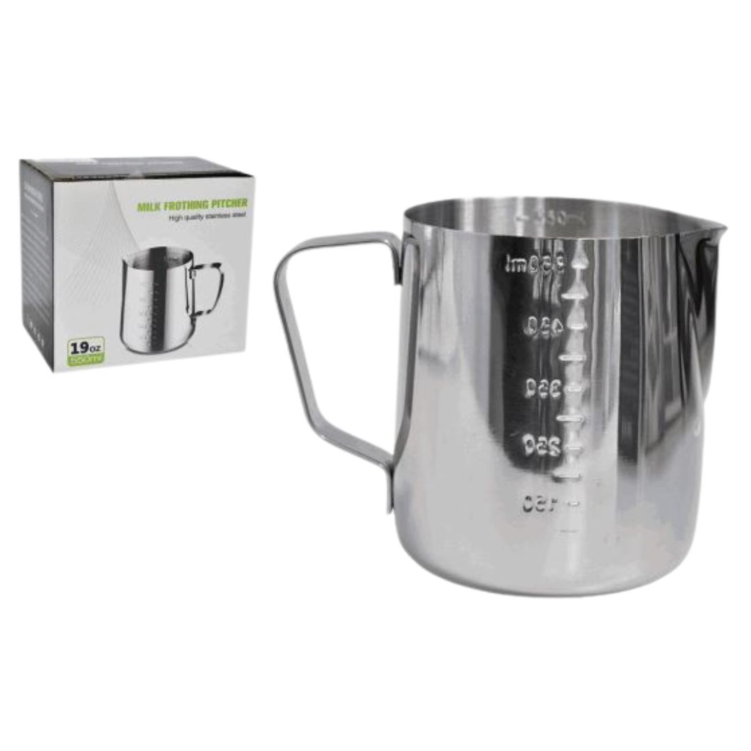 Jarra Espumadora de Leche de Acero Inoxidable 550ML 85984