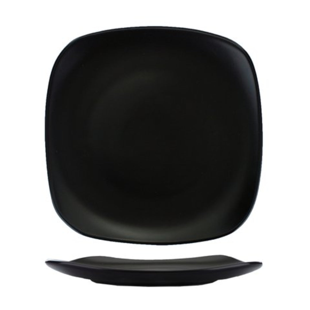 Plato de Melamina 8.5" Negro 81440 Selecto