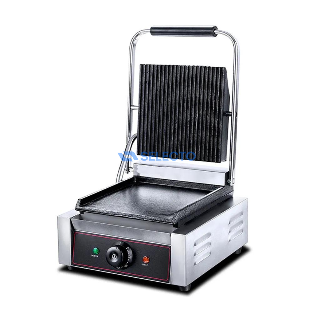 Plancha Panini Grill Arriba y Plano Abajo 305*400*210mm HEG-811A Selecto