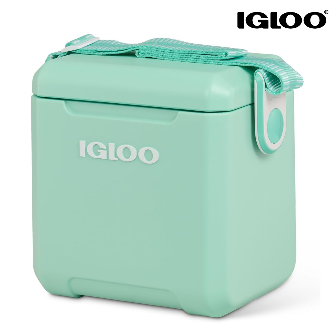 Cooler Hielera Seafoam Tag-a-long 11QT Verde Menta Igloo 133085