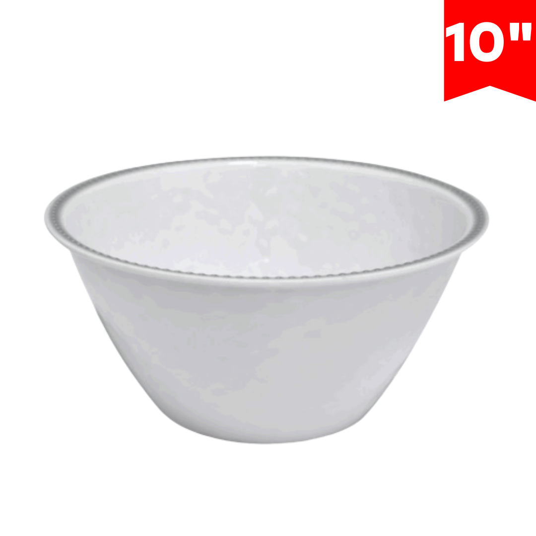 Bowl de Melamina Blanco 12x25cm BG-C611-10 Selecto