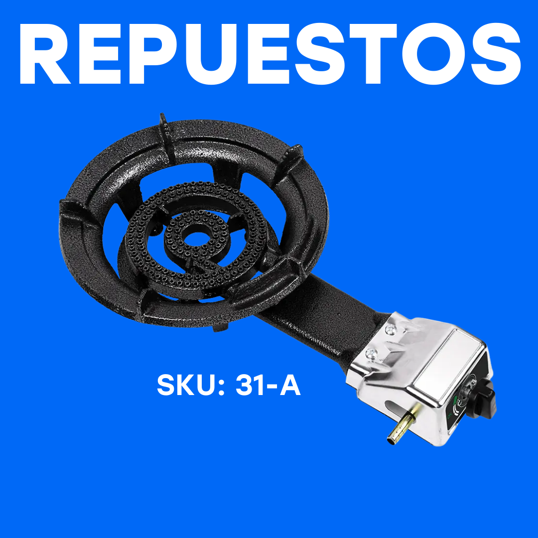 Repuestos para Estufa de Hierro Colado con Encendido Automático a Gas 31A