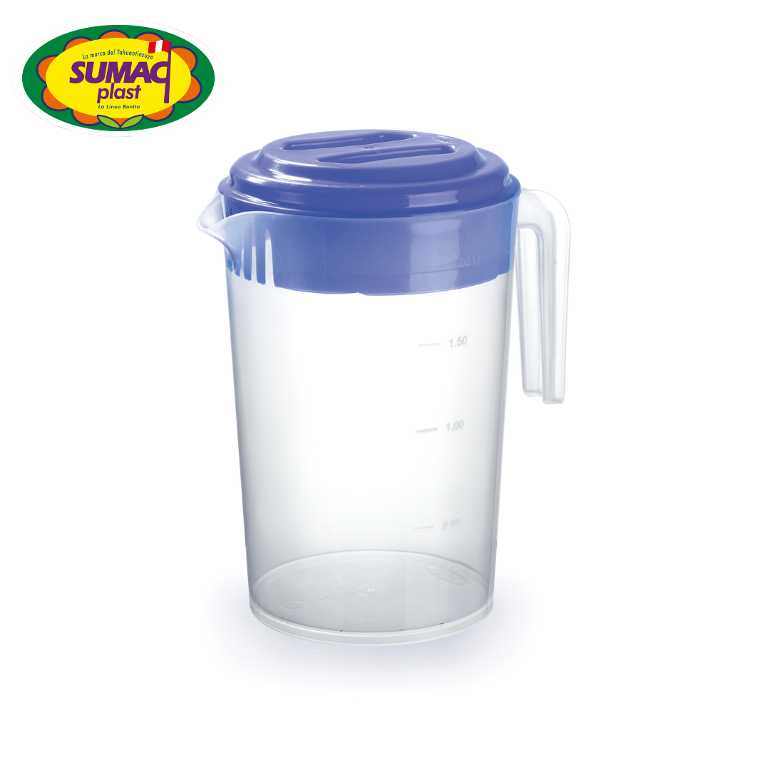 Jarra Plástica de 2.0L Sumac Plast PTMESJAR0017 Sumacplast