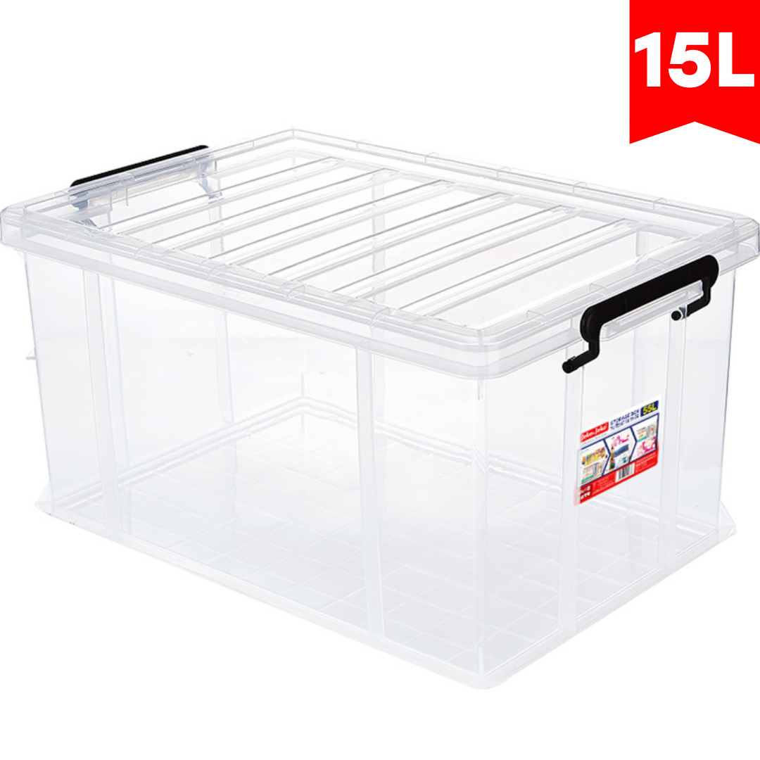 Contenedor Organizador de Almacenamientos Plástico 15L 305 Selecto