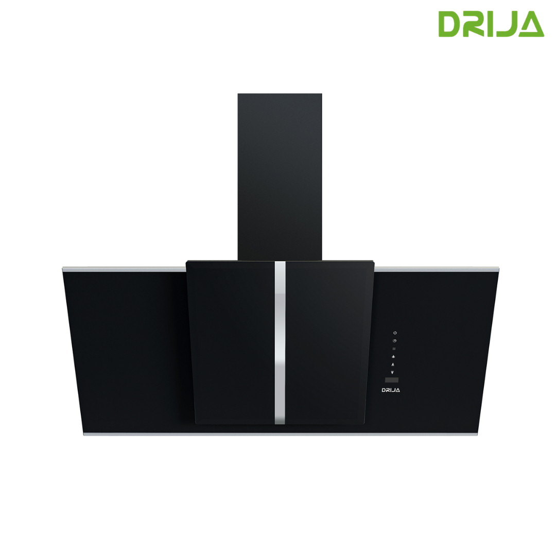 (POR PEDIDO) Extactor de Grasa Vidrio Negro Triangolo 90 Drija DRIJA