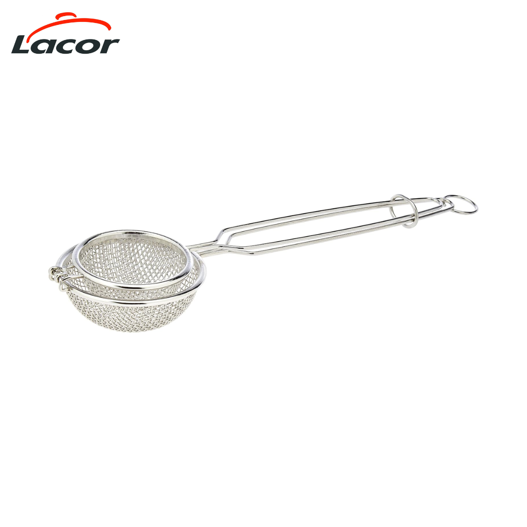 Molde Colador Profesional para Nidos de Alambre 7-9 cm Acero Inoxidable 18/10 Lacor ES-62957