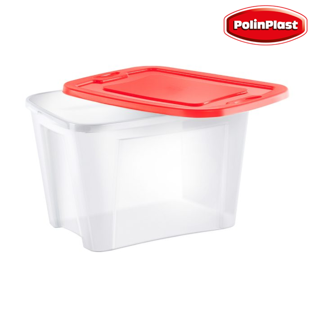 Caja Organizador Plástico Megabox #70 68L Polinplast 175-519 POLINPLAST