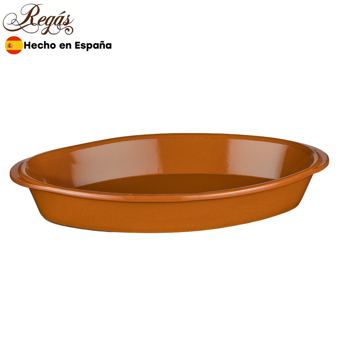 Cazuelas Ovaladas de Cerámica 40x25cm Regás