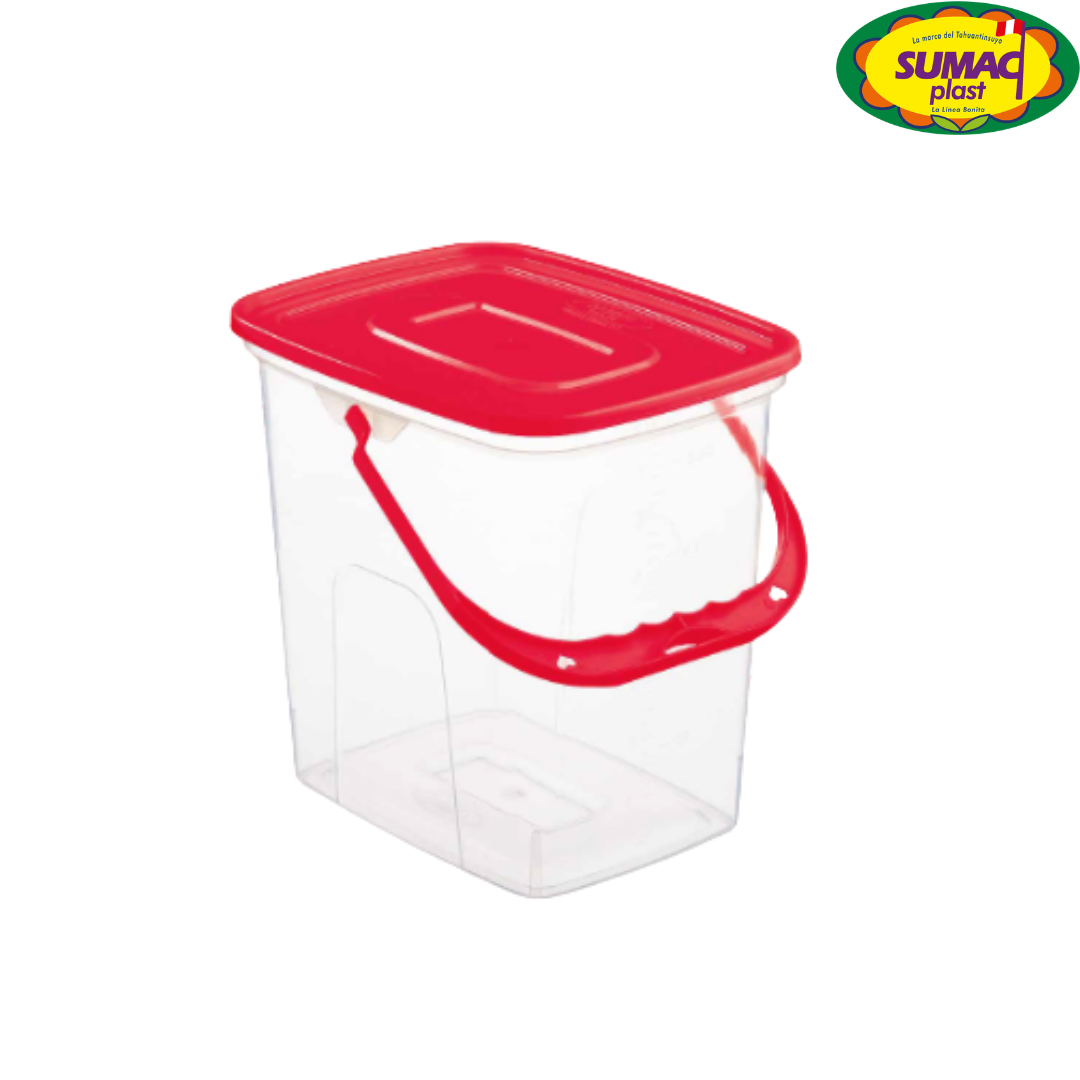 (LLEGANDO 27 DE MARZO) Balde Plástico 9.0L Rectangular Sumacplast PTCOMBAL0107 Tanque.
