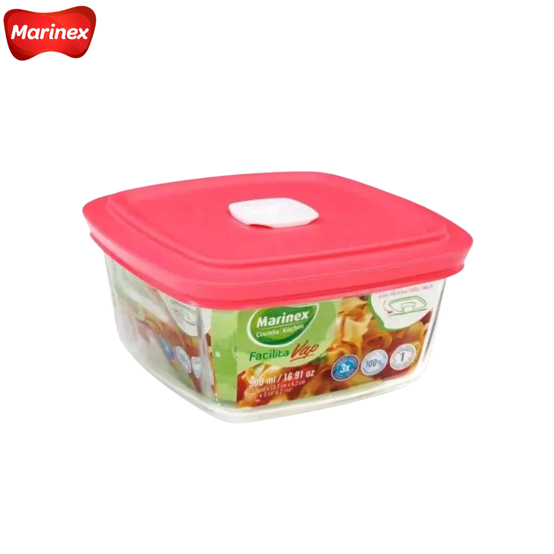 Envase de Vidrio con Tapa 1L Marinex SM400072503N Marinex