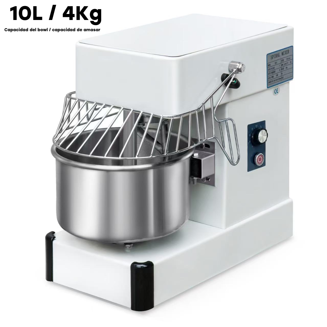 Amasadora Industrial 10L/4kg Eléctrico HS10 de Sobre Mesa HS10