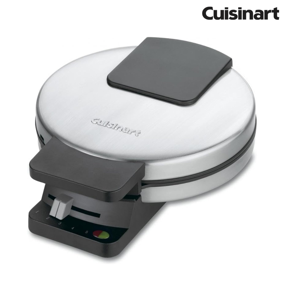 Waflera Eléctrica Redondo Cuisinart WMR-CANAS Waffle. Wafle. CUISINART
