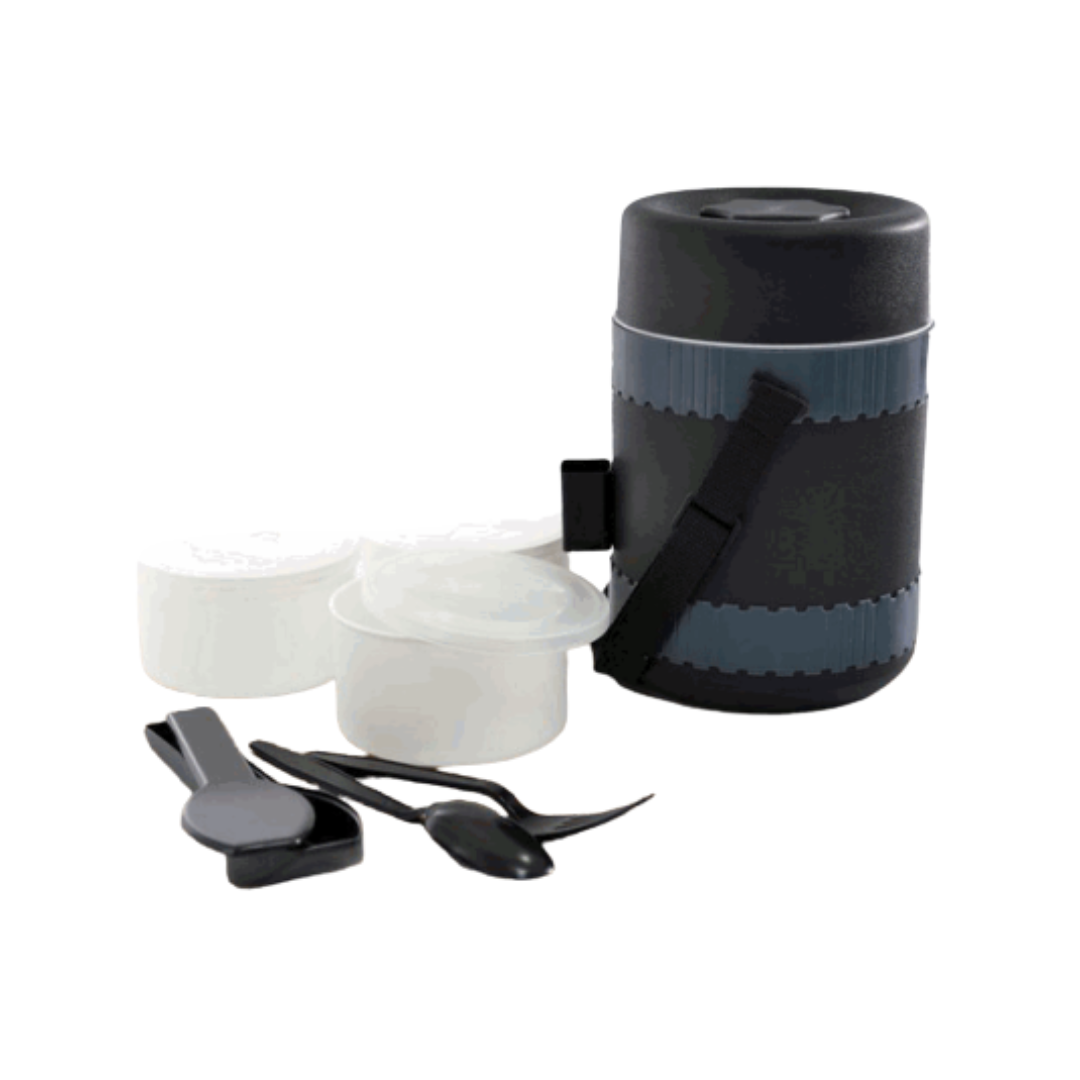 Termo Plástico para Comida 170926-N Lonchera. Selecto