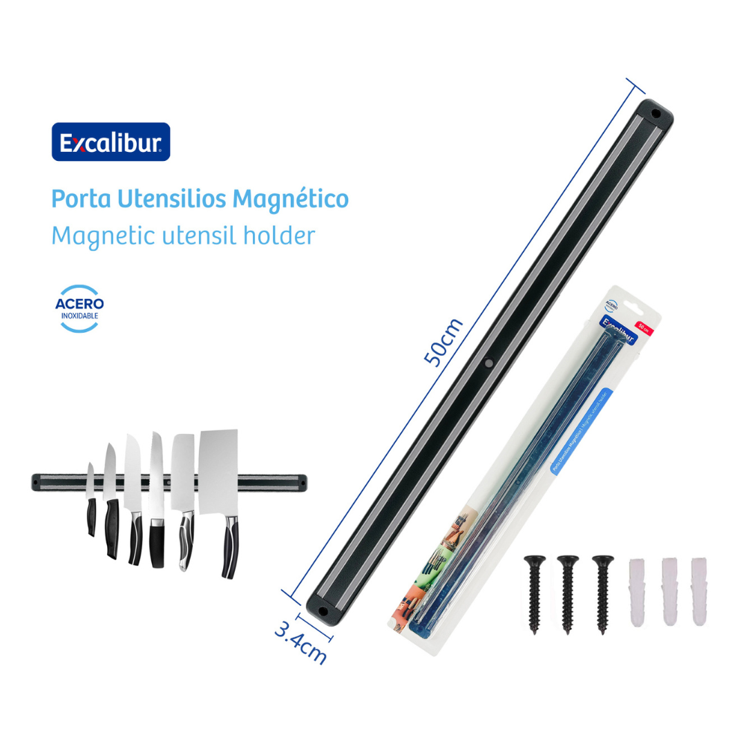 Barra Magnética para Cuchillos Excalibur A151-KT2221-S EXCALIBUR