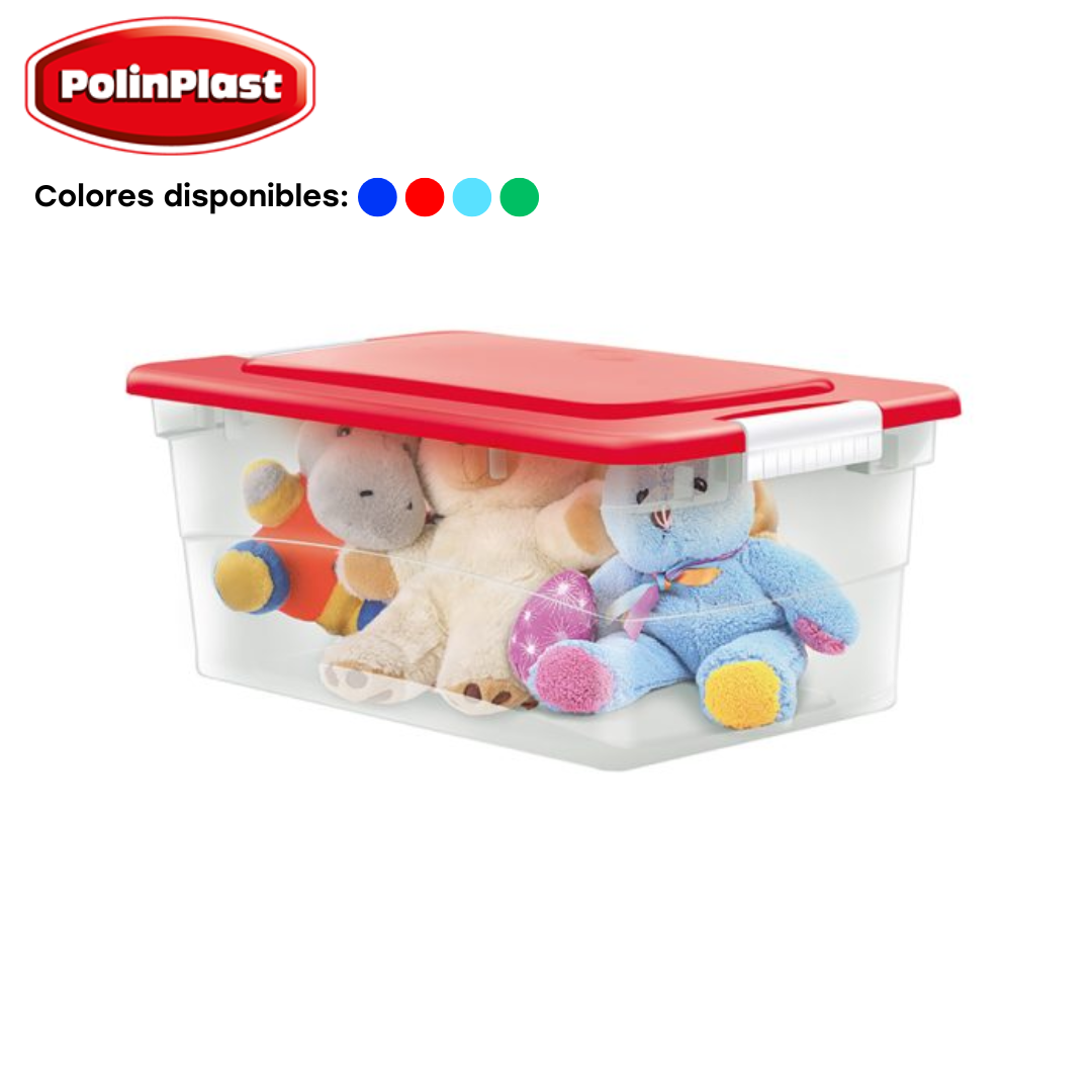 Caja Organizadora Plástica Nº 20 27.3LT Polinplast 175-067 POLINPLAST