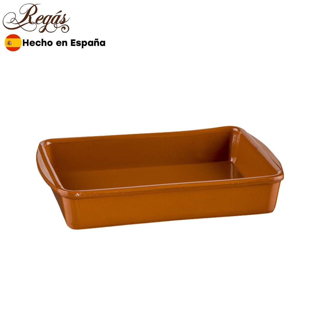Cazuelas Rectangular de Cerámica 38x26cm Regás