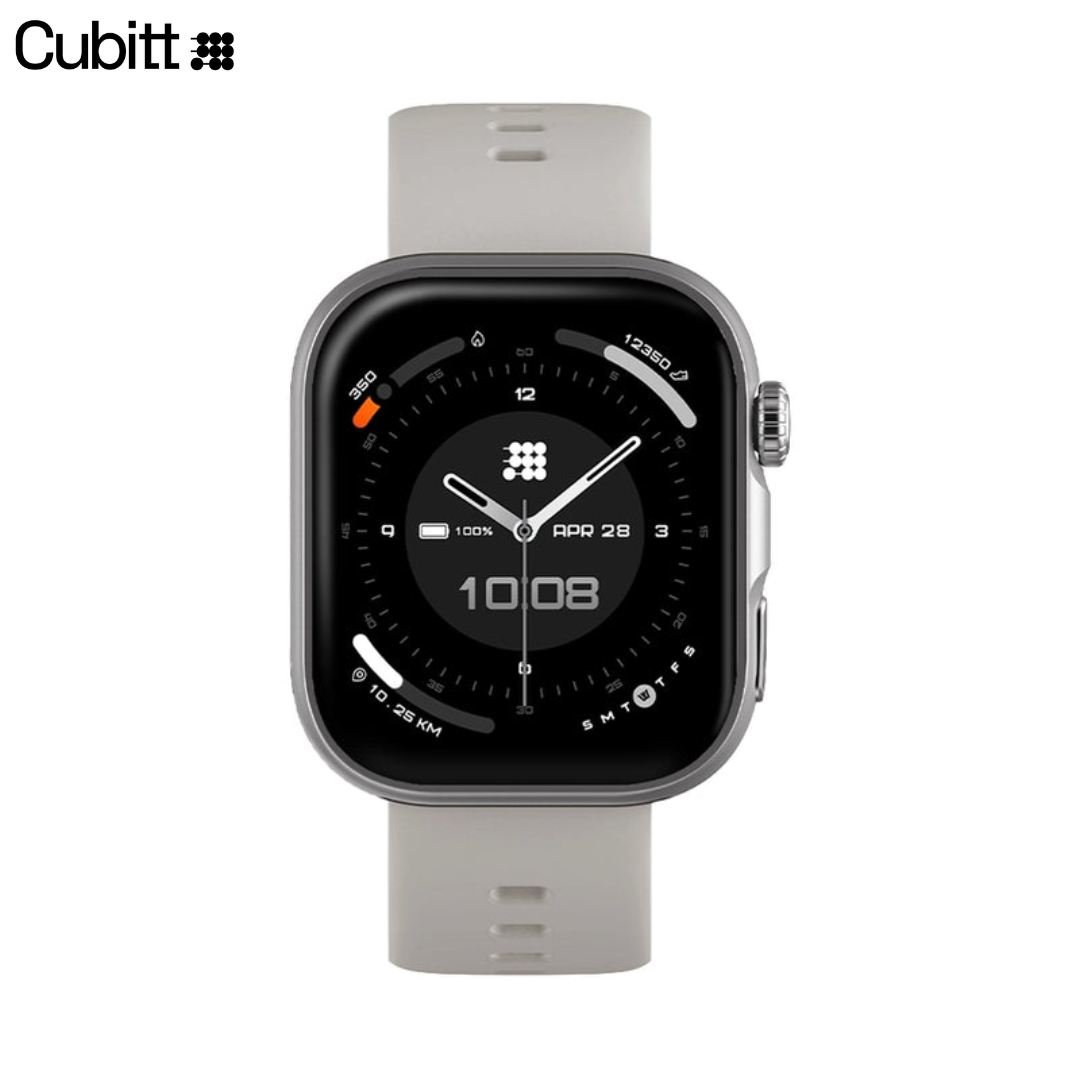 Smartwatch Reloj Inteligente Cubitt VIVA 2 Wolf Gray con Pantalla AMOLED 1.85", Llamadas Bluetooth y VITA AI CT-VIVA2-8