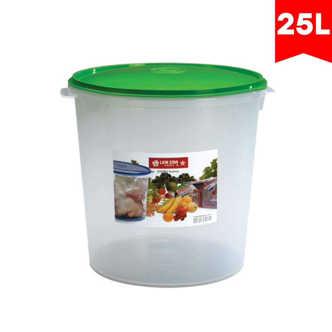 Balde Plástico 25L KQ-25 Tanque. Contenedor.