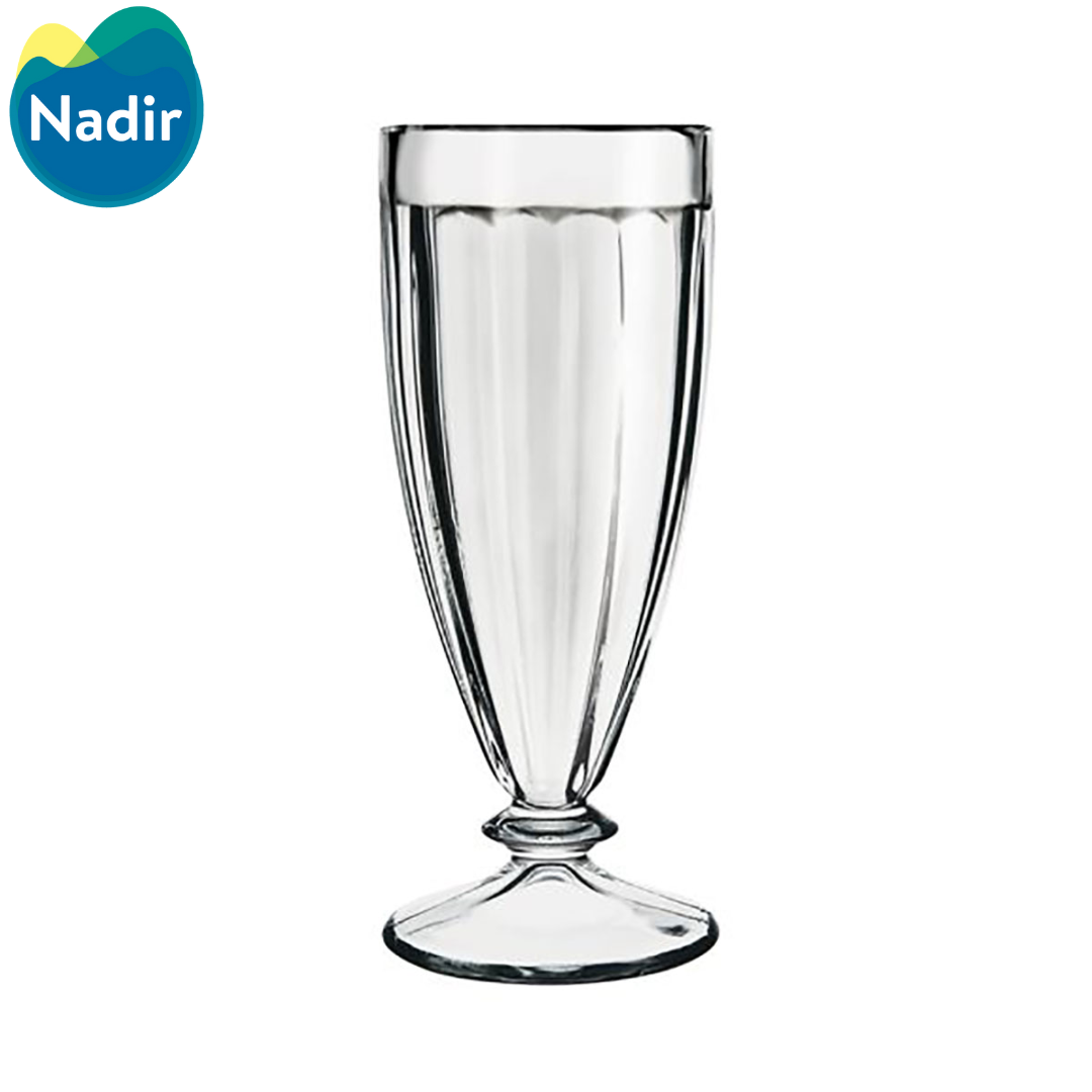 Copa de Malteada de Vidrio 360ml Tropical Nadir 07120200570927 Nadir