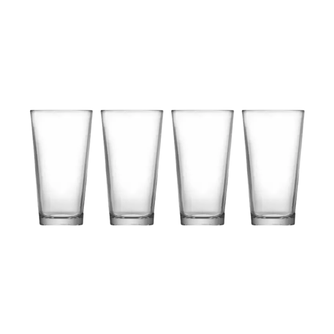 Set 4 Vasos de Vidrio 335ml MT189-12GWP4-1