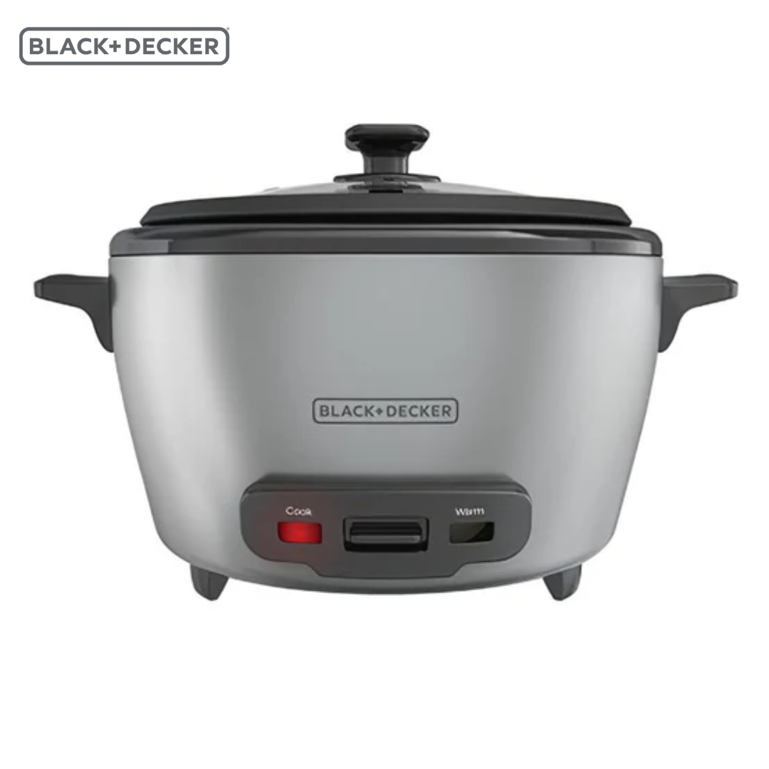 Arrocera Eléctrica 20 Tazas Gris Black and Decker RC5200M BLACK + DECKER