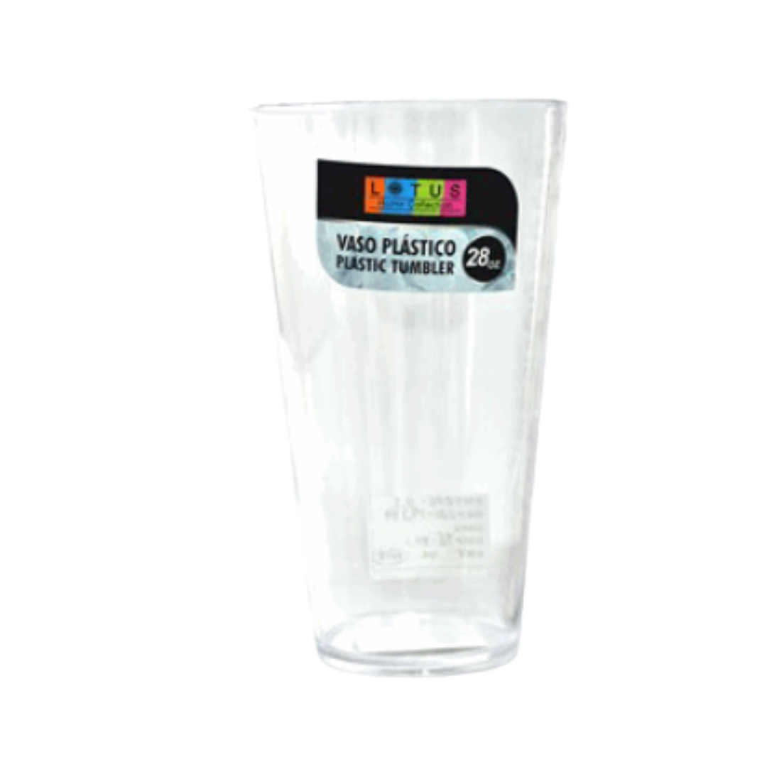 Vaso Plástico Tumbler Transparente 28oz Lotus 021-19389 LOTUS
