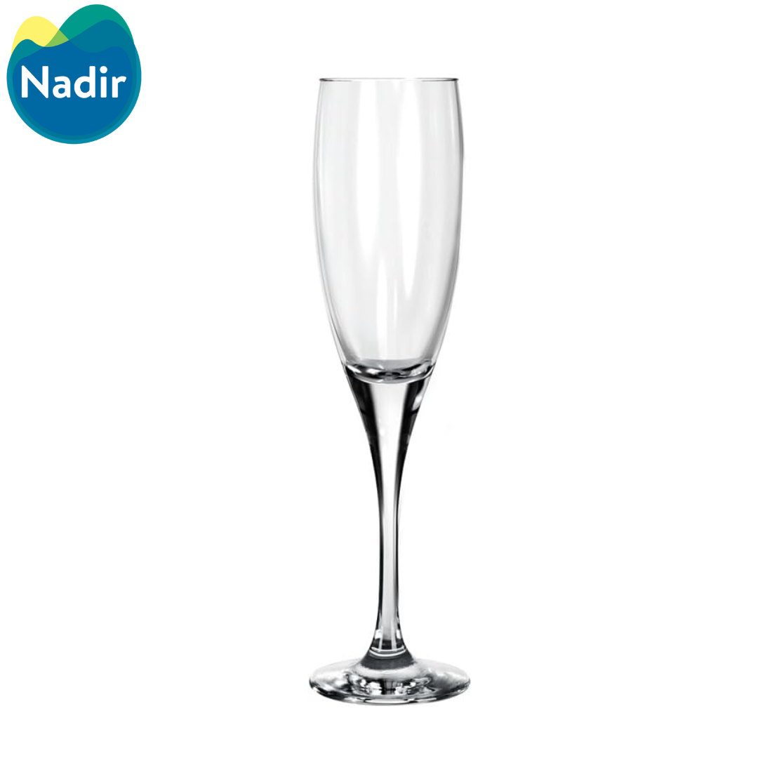 Copa de Vidrio Taca Barone para Champagne 190ml/6.5oz Nadir 78560200930312 Champaña.