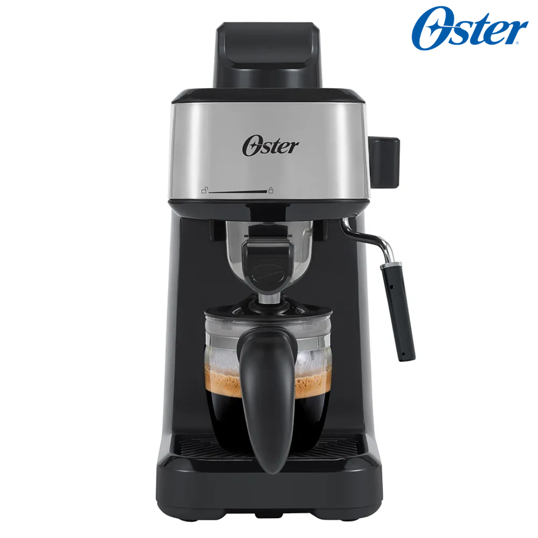 Cafetera de Vapor para Espresso y Cappuccino 2 Tazas 950W Oster BVSTEM3300 Expreso. Expresso. Coffee. OSTER