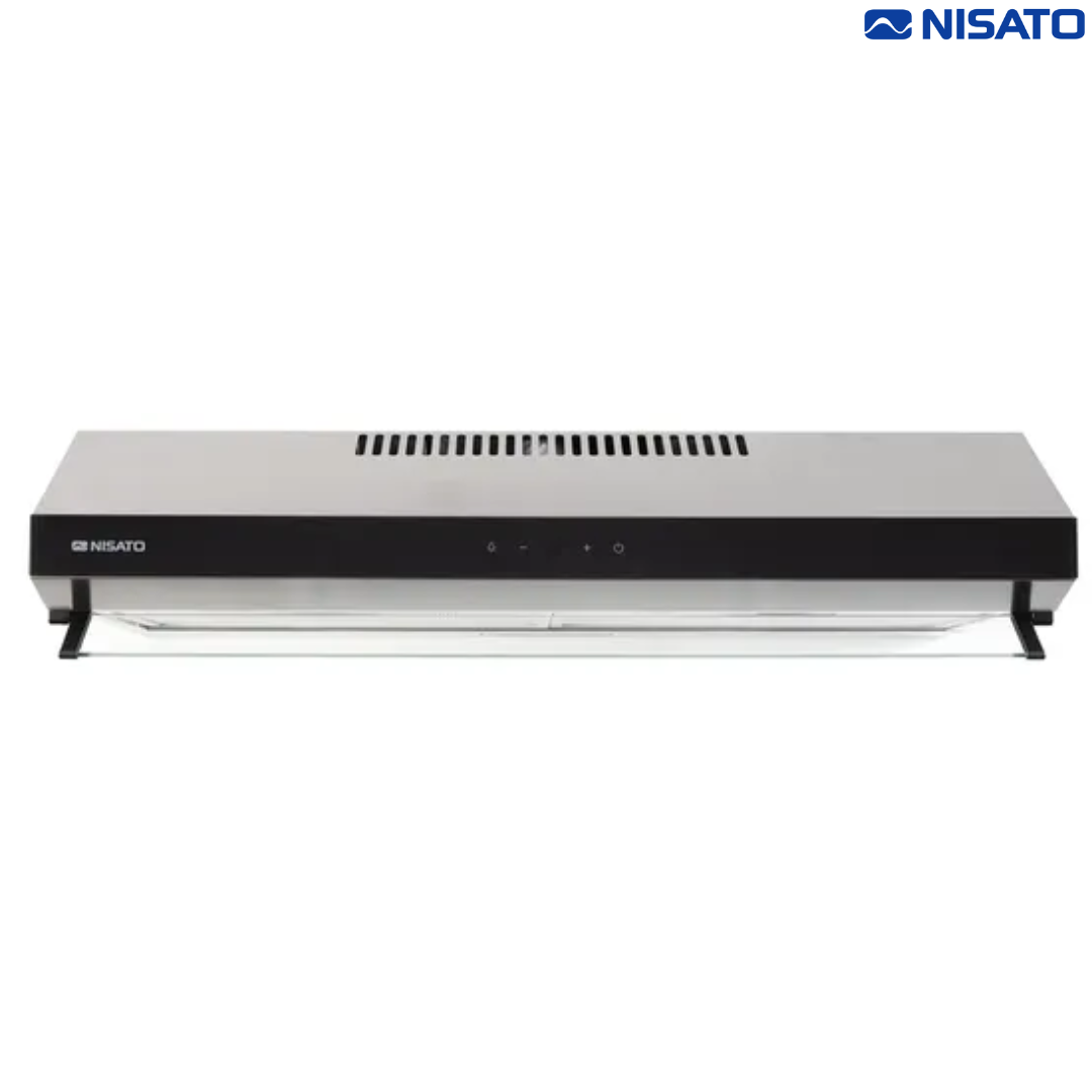 Extractor de Grasa 30"/76cm de Acero Inoxidable con Luces Halógenas Filtro de Carbón Nisato NPE-80XDM