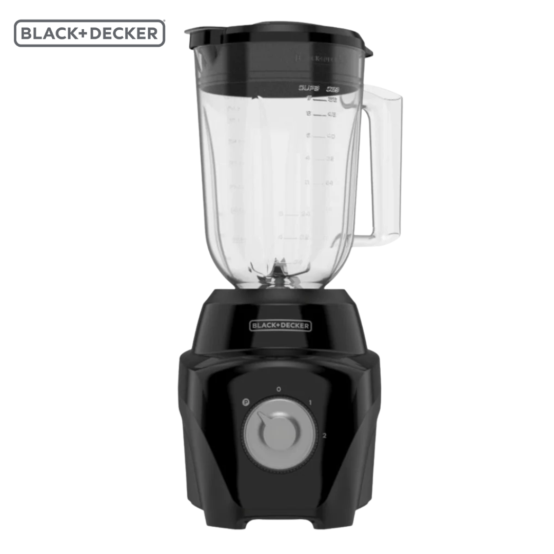 Licuadora Jarra Plástico 1.65LT 700W 2 Velocidades Negro Black and Decker BL0877-0BDLA