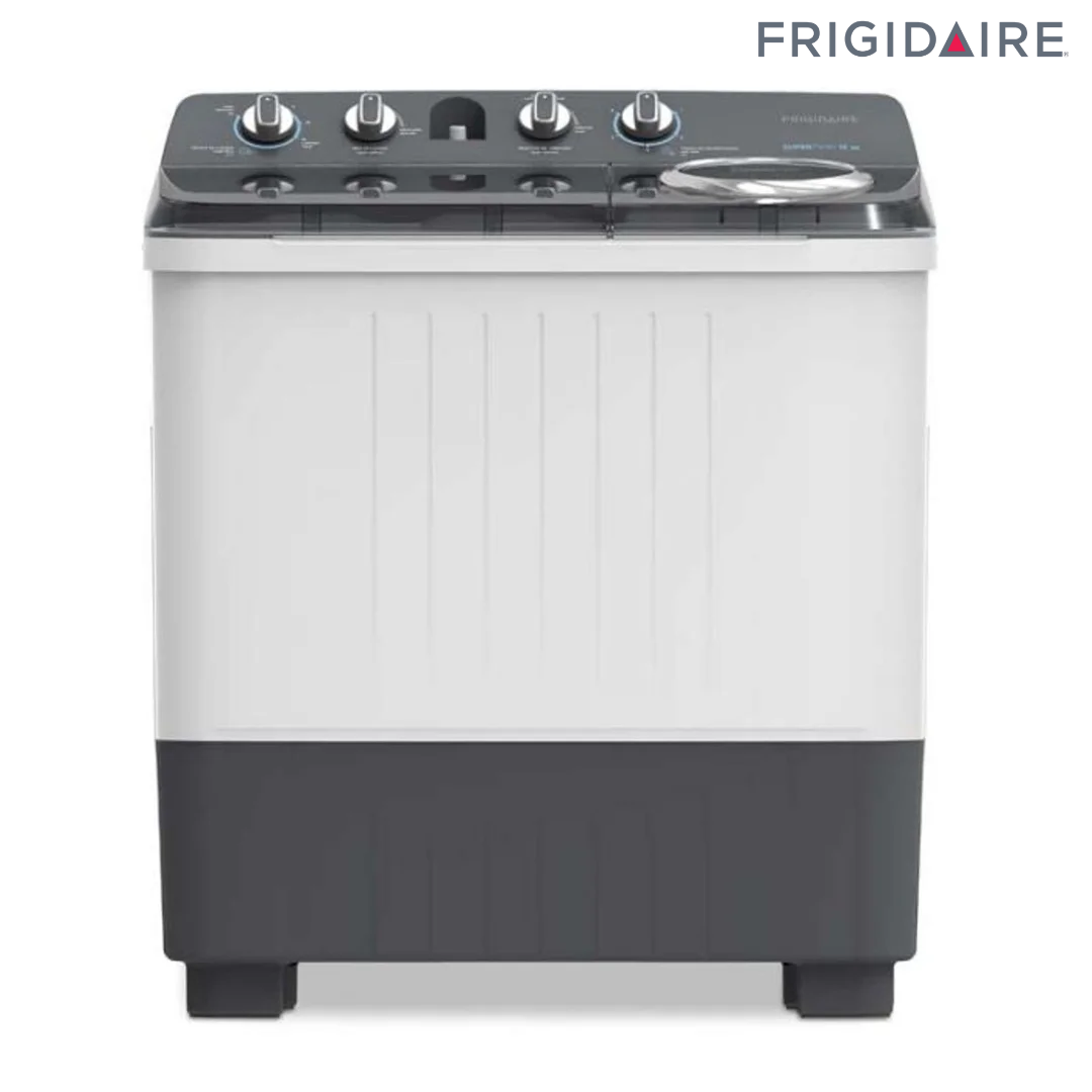 Lavadora Semiautomática Frigidaire 12 Kg Doble Tina con Bomba Blanca FWTM12M3BTW | Lavadora de Alta Capacidad