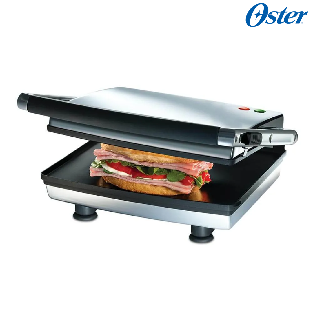 Sandwichera Altura Ajustable Superficie Plana Planchas Antiadherente Oster CKSTSM3884