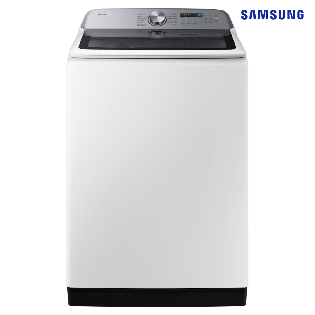 Lavadora Carga Superior 26kg Wifi Smarthings Inverter Samsung WA26DG5500AWAP Samsung
