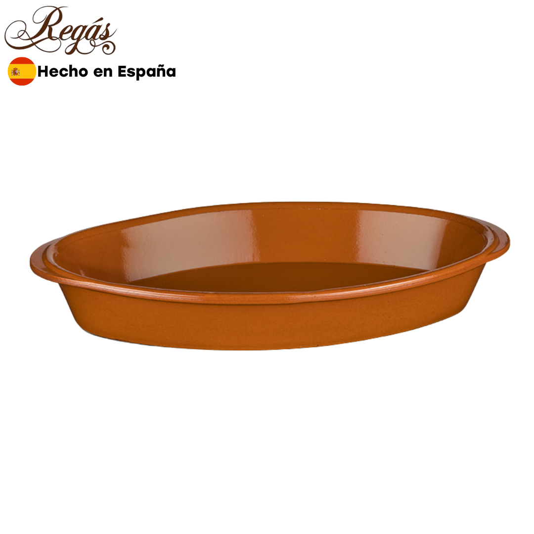 Cazuelas Ovaladas de Cerámica 30x19cm Regás