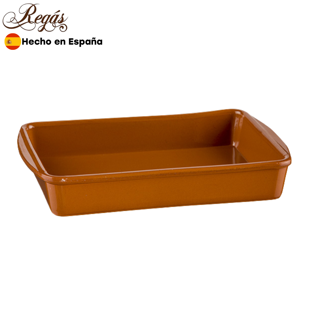 Cazuelas Rectangular de Cerámica 26x19cm Regás
