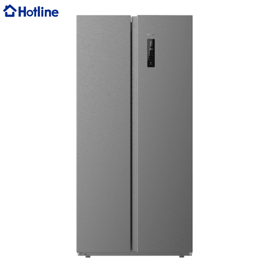 Refrigeradora Side by Side Acero Inoxidable 15p3 Inverter Hotline HLSS150INV Hotline
