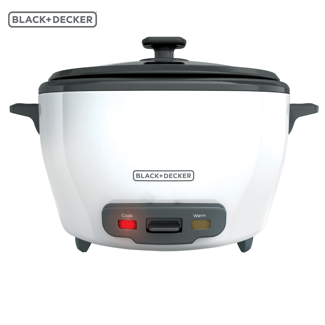 Arrocera Eléctrica 20 Tazas Blanco Black and Decker RC-5200 BLACK + DECKER