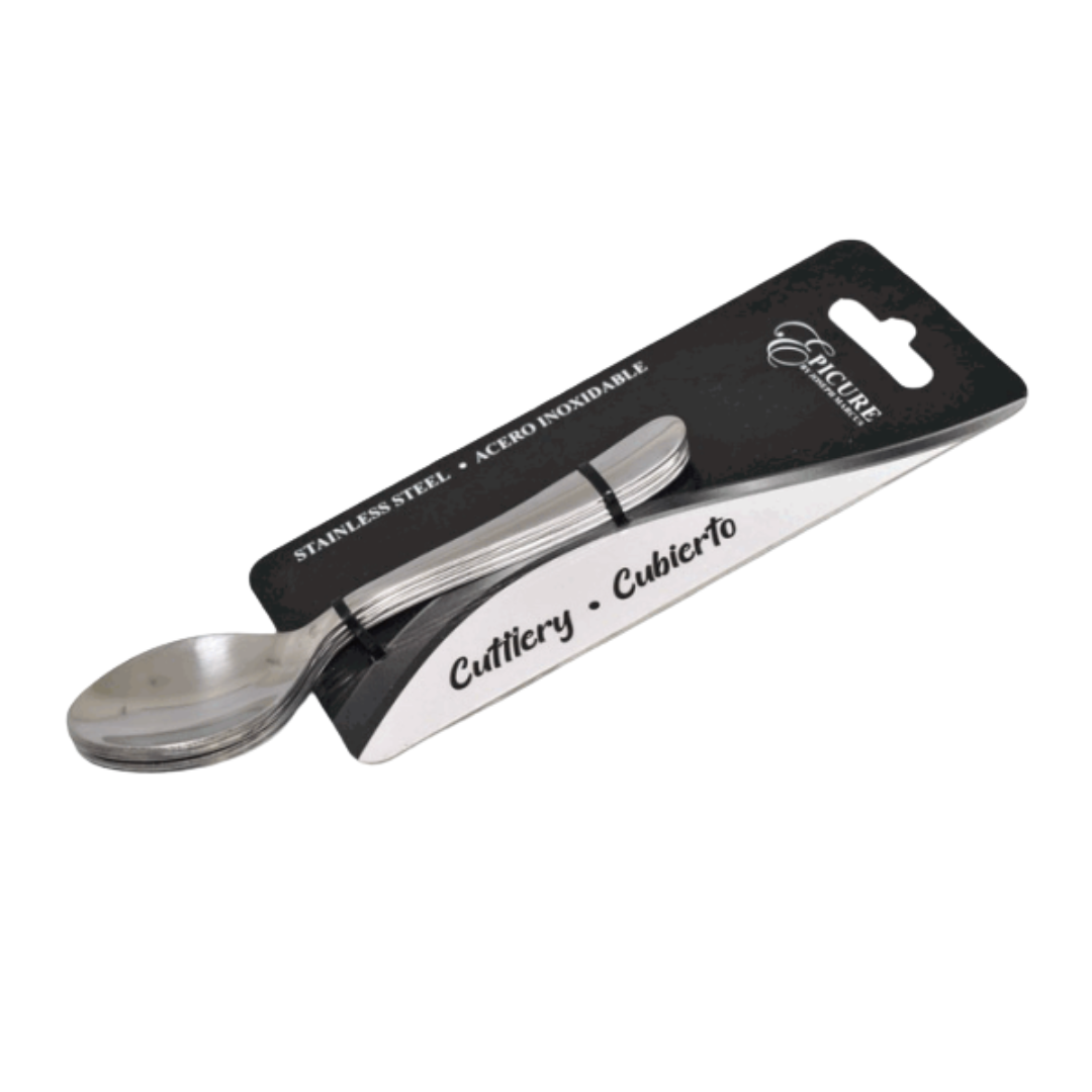 Set 4 Mini Cucharas para Té o Revolvedor en Acero Inoxidable 13cm EP-TEA-6012